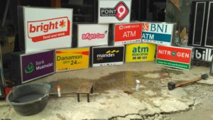 JASA PEMBUATAN NEON BOX DI JOGJA